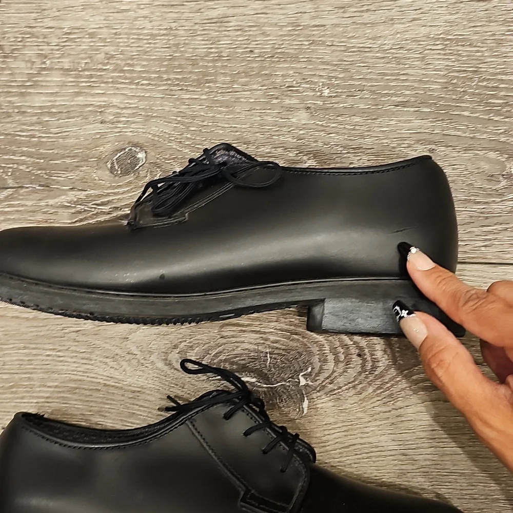 [Like New] Women’s Altama Uniform Oxford Shoes, Black Leather Size 9